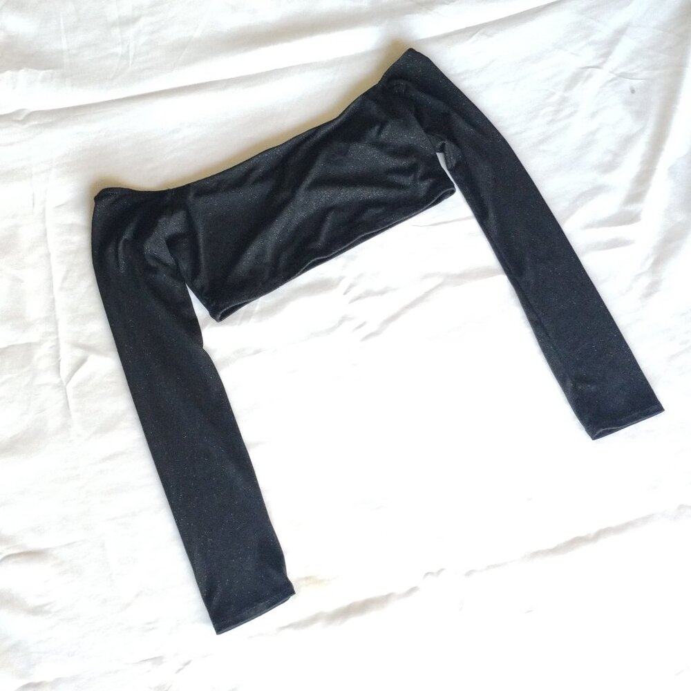 Lucy in the Sky Long Sleeve Bolero/Crop Top